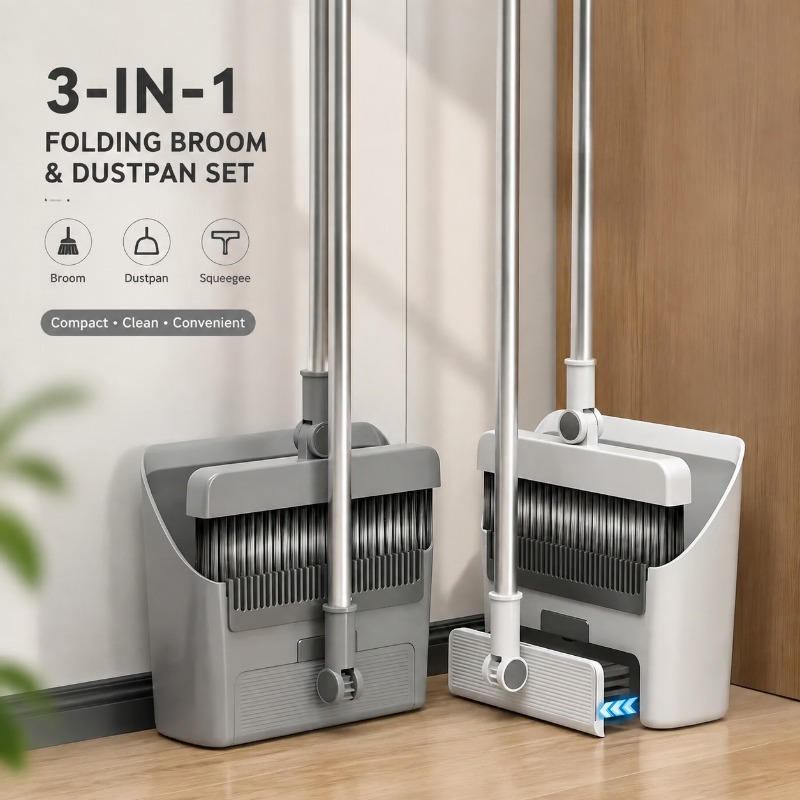 Squeegee Holder Screen - Ensemble balai, pelle et brosse à
