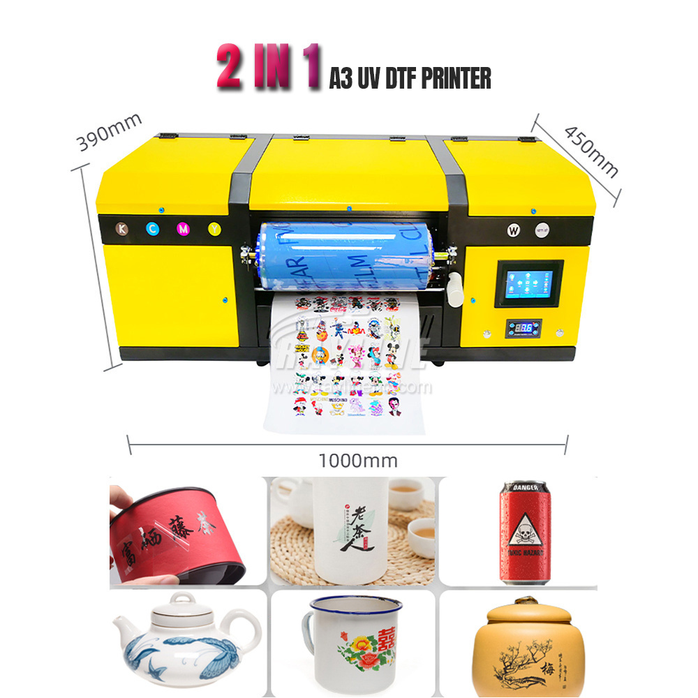 Dtf Printer Machine - Imprimante UV DTF deux en un,