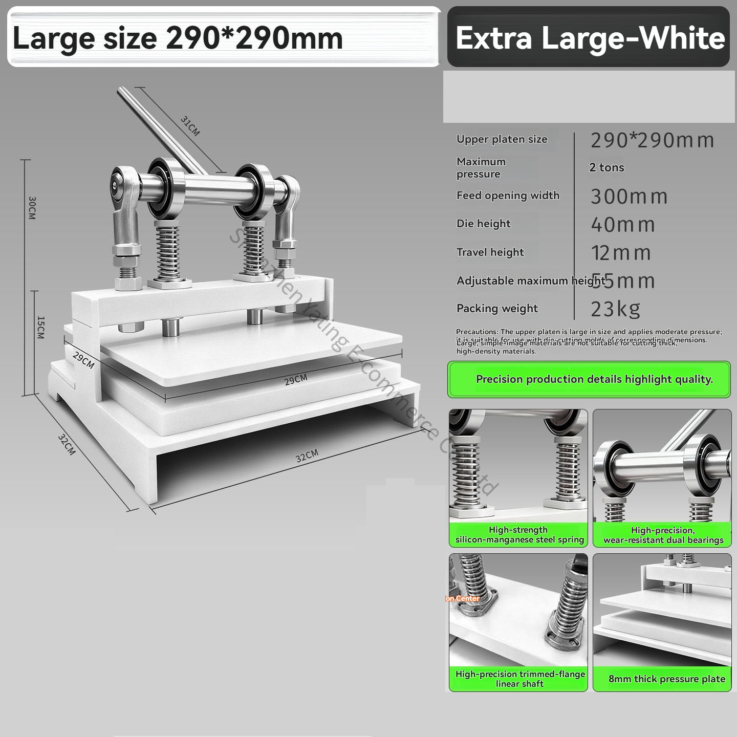 Machine de découpe manuelle 29 - Die Cutting Machine avis et prix