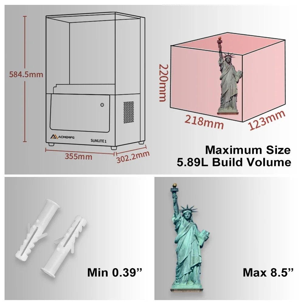 Figurine d'action d'imprimante - Commercial Resin Printing avis et prix