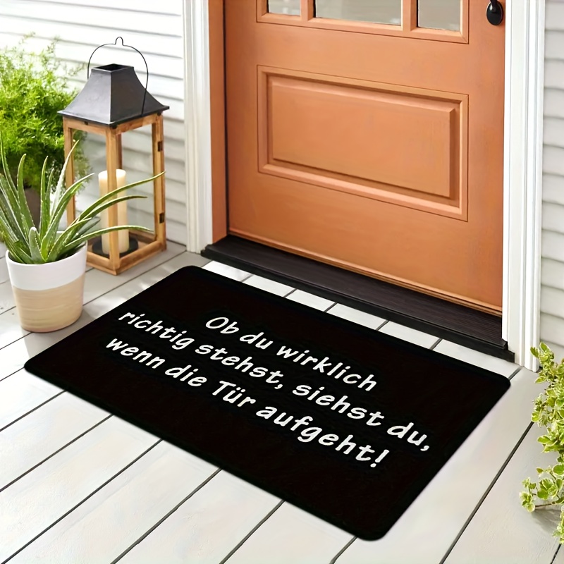 Tapis de porte en flanelle ave - Commercial Printing House avis et prix