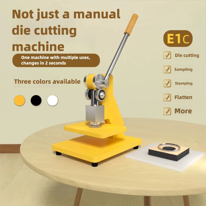 Machine de découpe manuelle E1 - Die Cutting Machine avis et prix